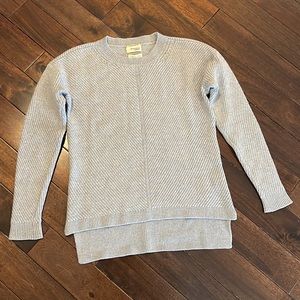 Aritzia | Wilfred Italian Yarn Chevron Knit Sweater